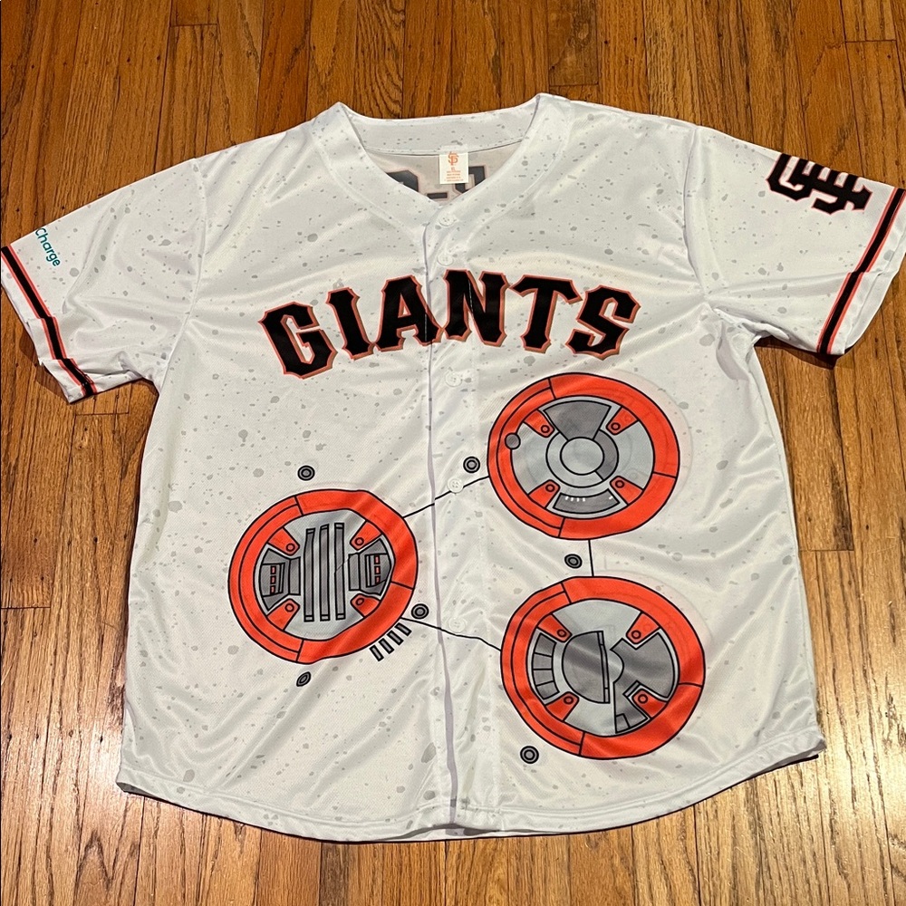 Giants unisex Shirt - White and Orange
